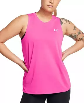 Женская майка UA Tech™ с круглым вырезом Under Armour, розовый