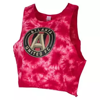 Женская майка ZooZatz Red Atlanta United FC Cloud-Dye Muscle Tank