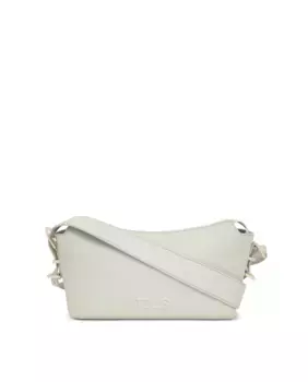 Женская маленькая кожаная сумка через плечо с пряжками Tous, бежевый