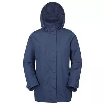 Женская меховая водоотталкивающая куртка 3 в 1 Mountain Warehouse, синий