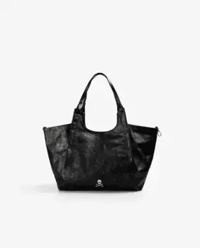 Женская металлическая сумка через плечо с магнитной застежкой Scalpers, черный