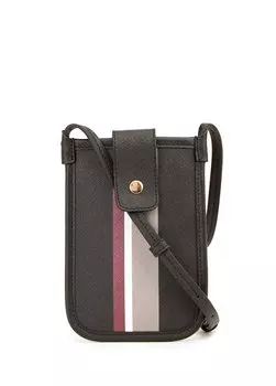 Женская мини-сумка через плечо с черной полоской Beymen