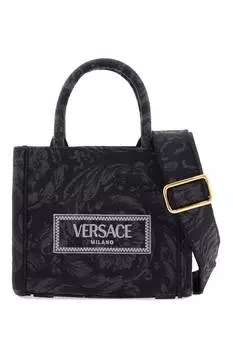 Женская мини-сумка-тоут Versace Athena Barocco, цвет neutral