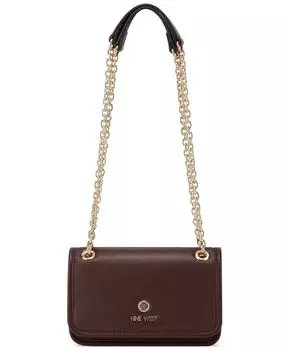 Женская мини-трансформируемая сумка через плечо с клапаном Saoirse Nine West