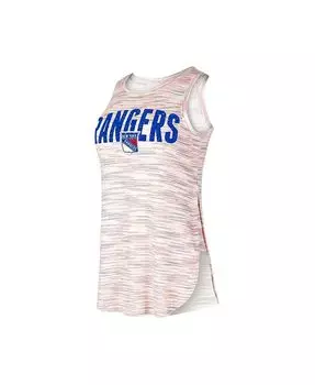 Женская многоцветная майка New York Rangers Sunray Tri-Blend Concepts Sport, белый