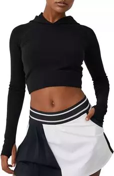 Женская многослойная рубашка Lucky FP Movement, черный