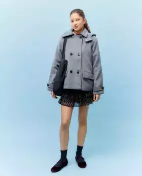 Женская морская парка с капюшоном Green Coast, светло-серый