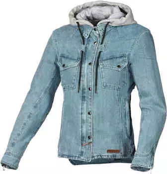 Женская мотоциклетная текстильная куртка Inland Macna, светло-синий