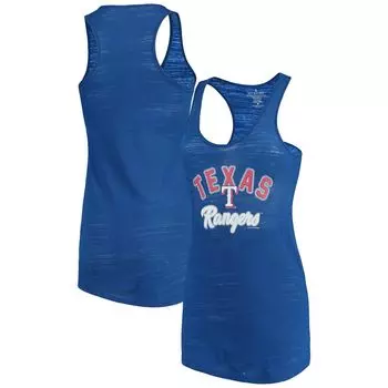 Женская мягкая, как виноград, майка Royal Texas Rangers Multicount Racerback