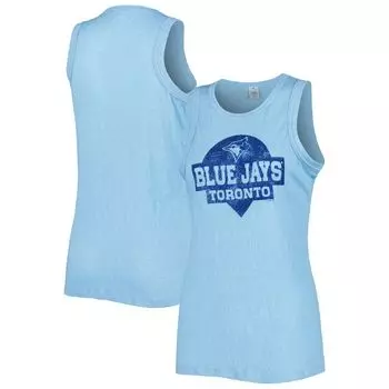 Женская мягкая, как виноград, майка Royal Toronto Blue Jays Tri-Blend