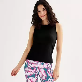 Женская мягкая майка Tek Gear Essential, цвет Mineral Black