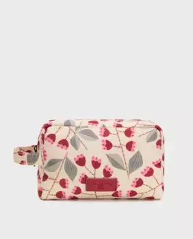 Женская мягкая сумка для туалетных принадлежностей с цветочным принтом и застежкой-молнией Nice Things, цвет Crudo