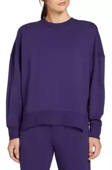 Женская мягкая толстовка с широким круглым вырезом DSG, цвет Purple Ink