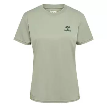 Женская мультиспортивная майка Hmlactive Pl Jersey с технологией Beecool HUMMEL, цвет gruen