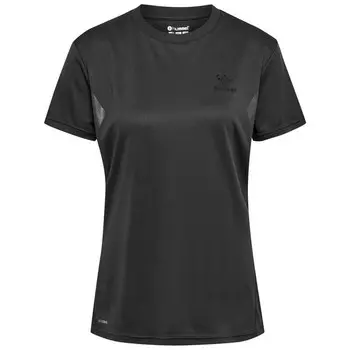 Женская мультиспортивная майка Hmlactive Pl Jersey с технологией Beecool HUMMEL, цвет schwarz