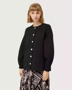 Женская неопреновая куртка на пуговицах Compaa Fantstica, черный