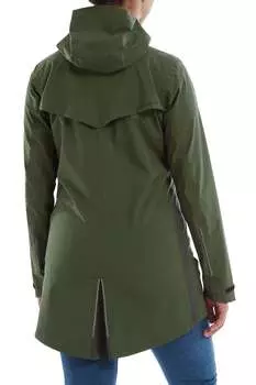 Женская непромокаемая парка в сетку Altura, зеленый