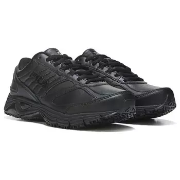 Женская нескользящая широкая обувь из пены с эффектом памяти Flux Fila, черный