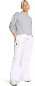 Женская неудержимая флисовая футболка Under Armour, цвет Mod Gray Light Htr/Black