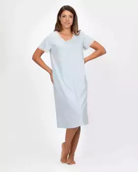 Женская ночная рубашка Nans, голубой