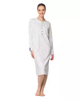 Женская ночная рубашка с длинными рукавами Egatex, мультиколор