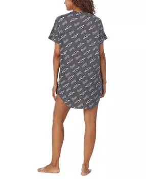 Женская ночная рубашка с короткими рукавами и принтом The Child Disney