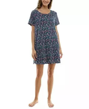 Женская ночная рубашка с короткими рукавами Roudelain, синий
