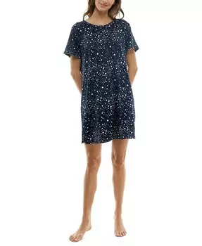 Женская ночная рубашка с короткими рукавами Roudelain, синий