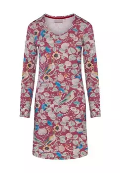 Женская ночная рубашка с круглым вырезом Elm Aleste ESSENZA, цвет 293 Pink