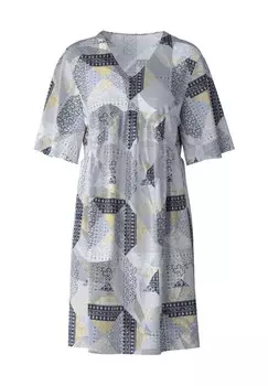 Женская ночная рубашка с v-образным вырезом лавандового цвета CALIDA, цвет 121 Creole Pink