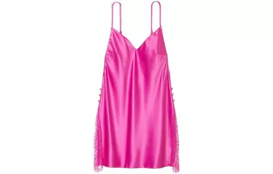 Женская ночная рубашка Victoria's Secret, розовый/фиолетовый