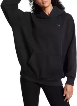 Женская объемная толстовка из тяжелого флиса Under Armour Icon, черный/белый