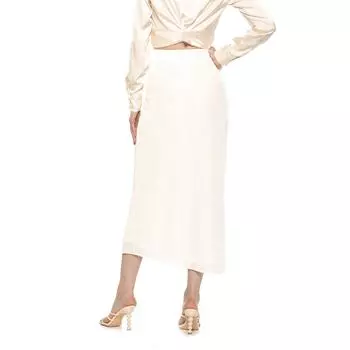 Женская облегающая юбка миди ALEXIA ADMOR Jeanette с драпировкой спереди ALEXIA ADMOR