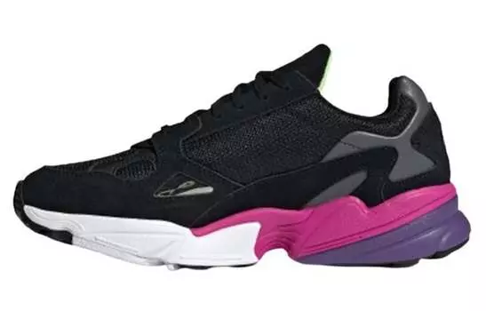 Кроссовки Adidas Originals Falcon Core Black Shock Pink Women's