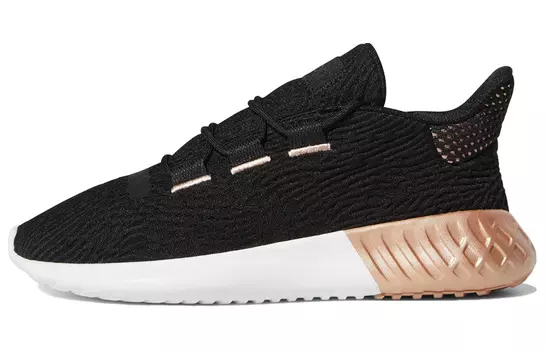Кроссовки Adidas Originals Tubular Dusk 'Black Platinum Metallic' Women's