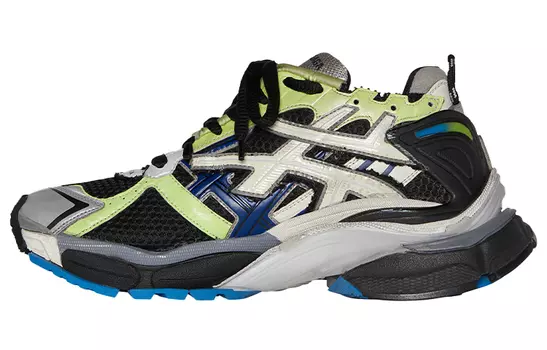 Кроссовки Balenciaga Runner Lifestyle, черный/желтый/белый