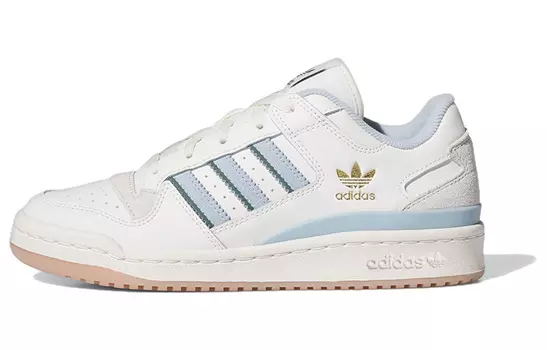 Женская обувь для скейтбординга adidas originals FORUM, Облачный белый/Чудо-синий/Кремово-белый