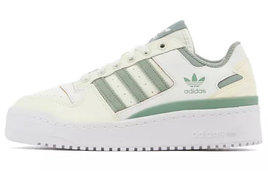 Женская обувь для скейтбординга adidas originals FORUM, Белый/Зеленый