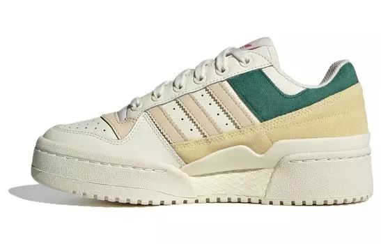Женская обувь для скейтбординга adidas originals FORUM, White/Green