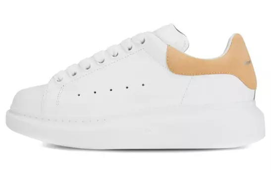 Кроссовки Alexander McQueen Oversized White Beige Women's