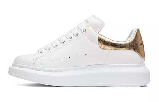 Кроссовки Alexander McQueen Oversized Light Gold Women's