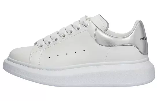 Кроссовки Alexander McQueen Oversized White Silver Women's