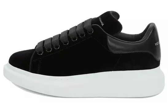 Кроссовки Alexander McQueen Oversized Smooth Black Women's