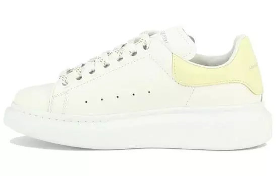 Кроссовки Alexander McQueen Oversized White Lemon Yellow Women's
