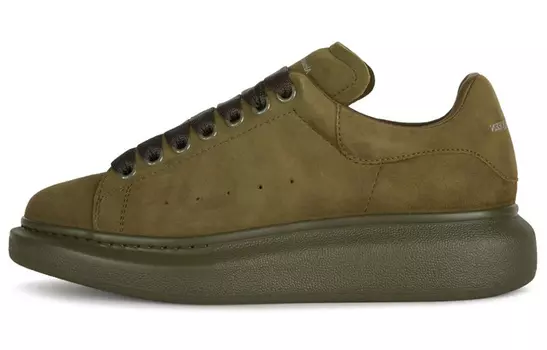 Кроссовки Alexander McQueen Oversized Sneakers 'Green Suede' Women's