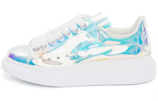Кроссовки Alexander McQueen Oversized Sneaker 'White Multicolour' Women's