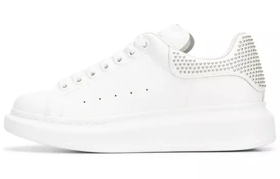Кроссовки Alexander McQueen Oversized Sneaker 'White Silver' Women's