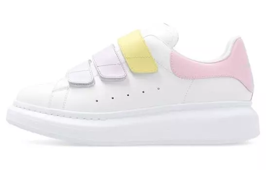 Кроссовки Alexander McQueen Oversized Triple Strap Sneaker 'White Multi' Women's