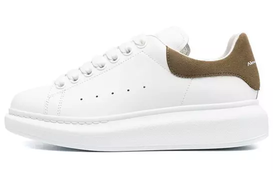 Кроссовки Alexander McQueen Oversized White Khaki Women's