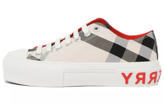 Кеды Burberry, светлый